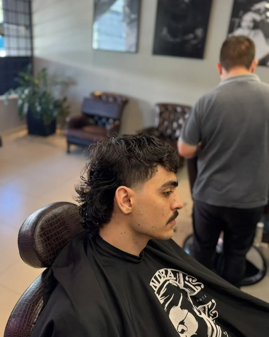 Mullet com bigode